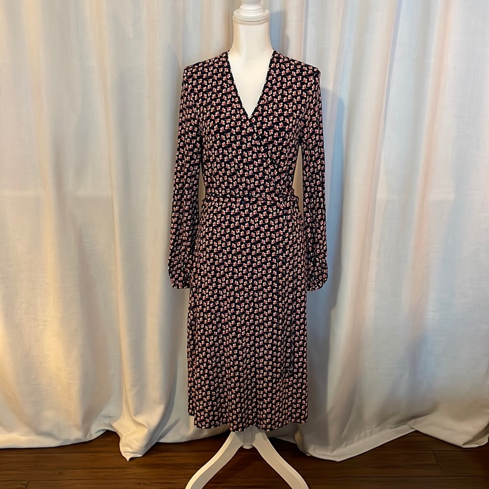 Boden “Elodie” wrap dress size 12L